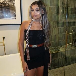 Leau Mira Mesh Dress